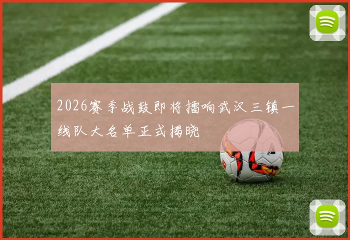 2026赛季战鼓即将擂响武汉三镇一线队大名单正式揭晓